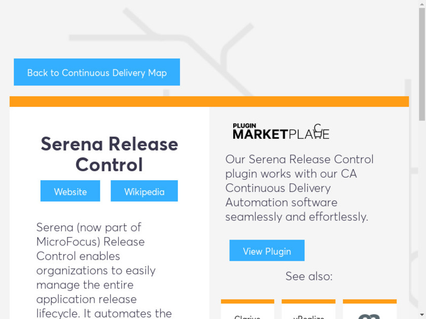 Serena Release Landing Page