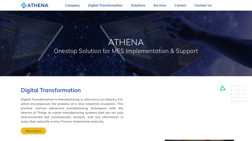 Athena Technology Solutions Landing Page