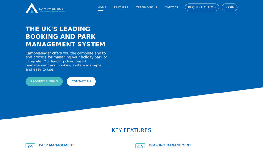 CampManager Landing Page