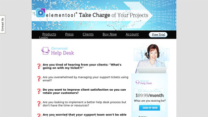 Elementool Help Desk image