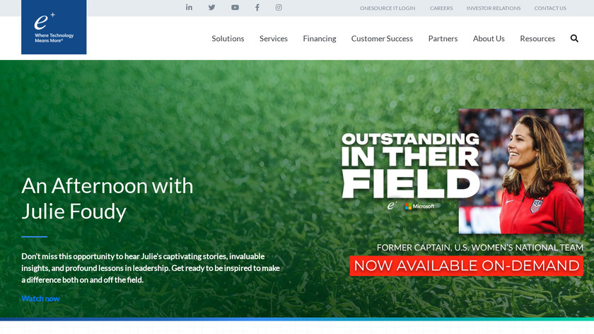 ePlus Landing Page