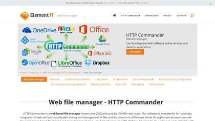 HTTP Commander image