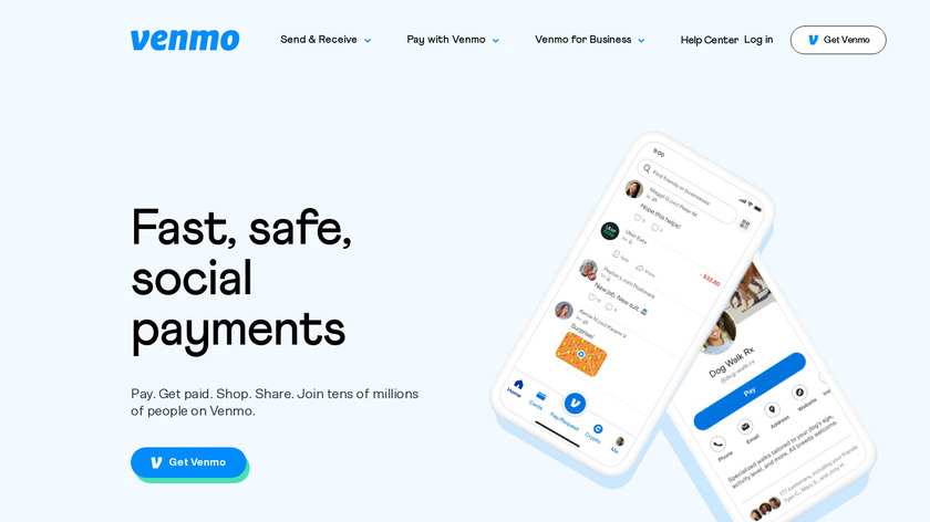 Venmo Landing Page