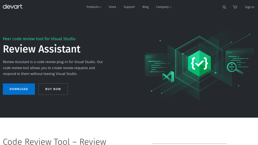 Review Assistant Landing Page