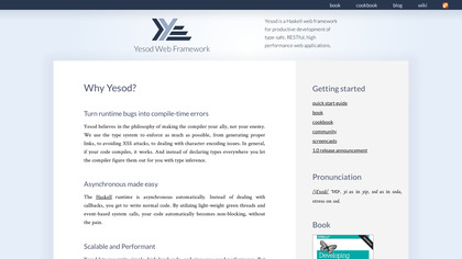 Yesod screenshot