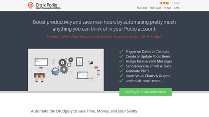 GlobiFlow for Podio image