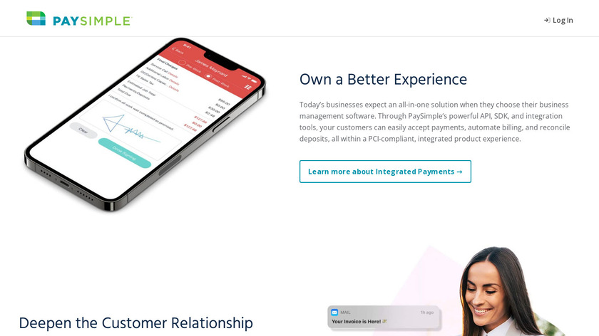 PaySimple Landing Page