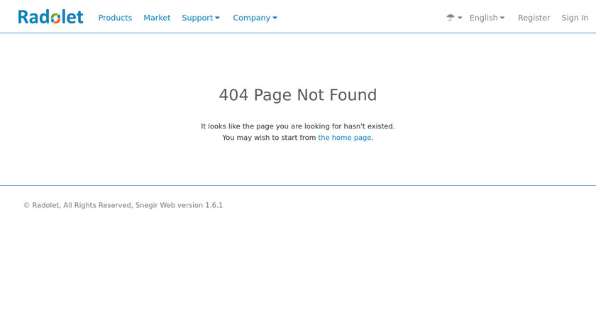 Radolet Snegir Shop Landing Page