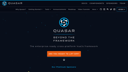 Quasar Framework screenshot