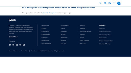 SAS Enterprise Data Integration Server image