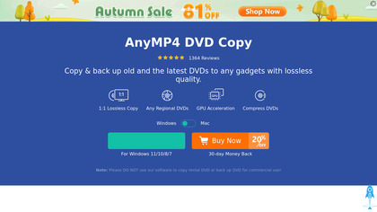 AnyMP4 DVD Copy image