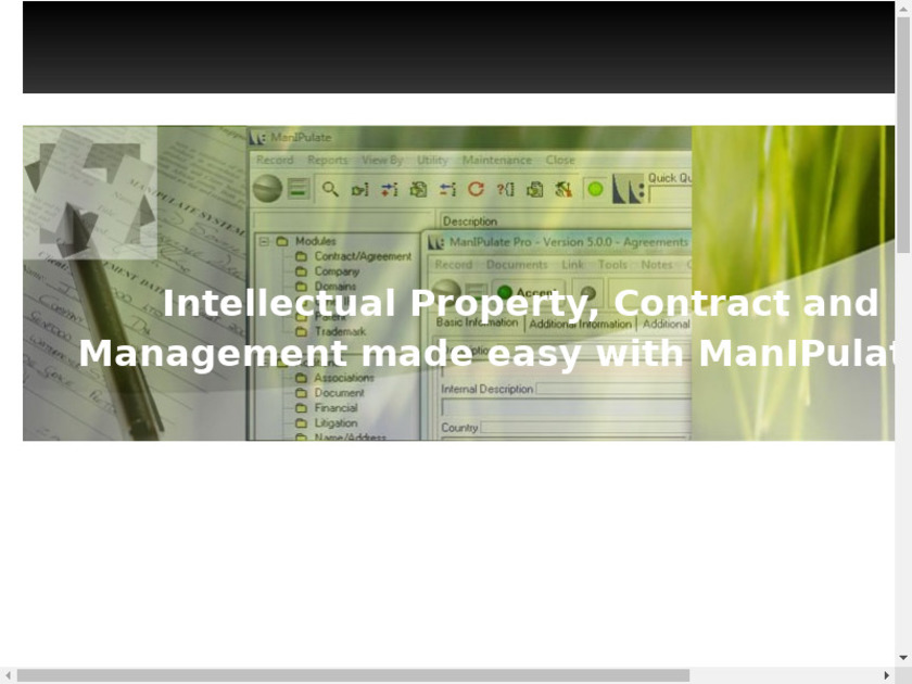 ManIPulate Landing Page