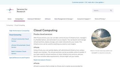 CSC Cloud Compute image