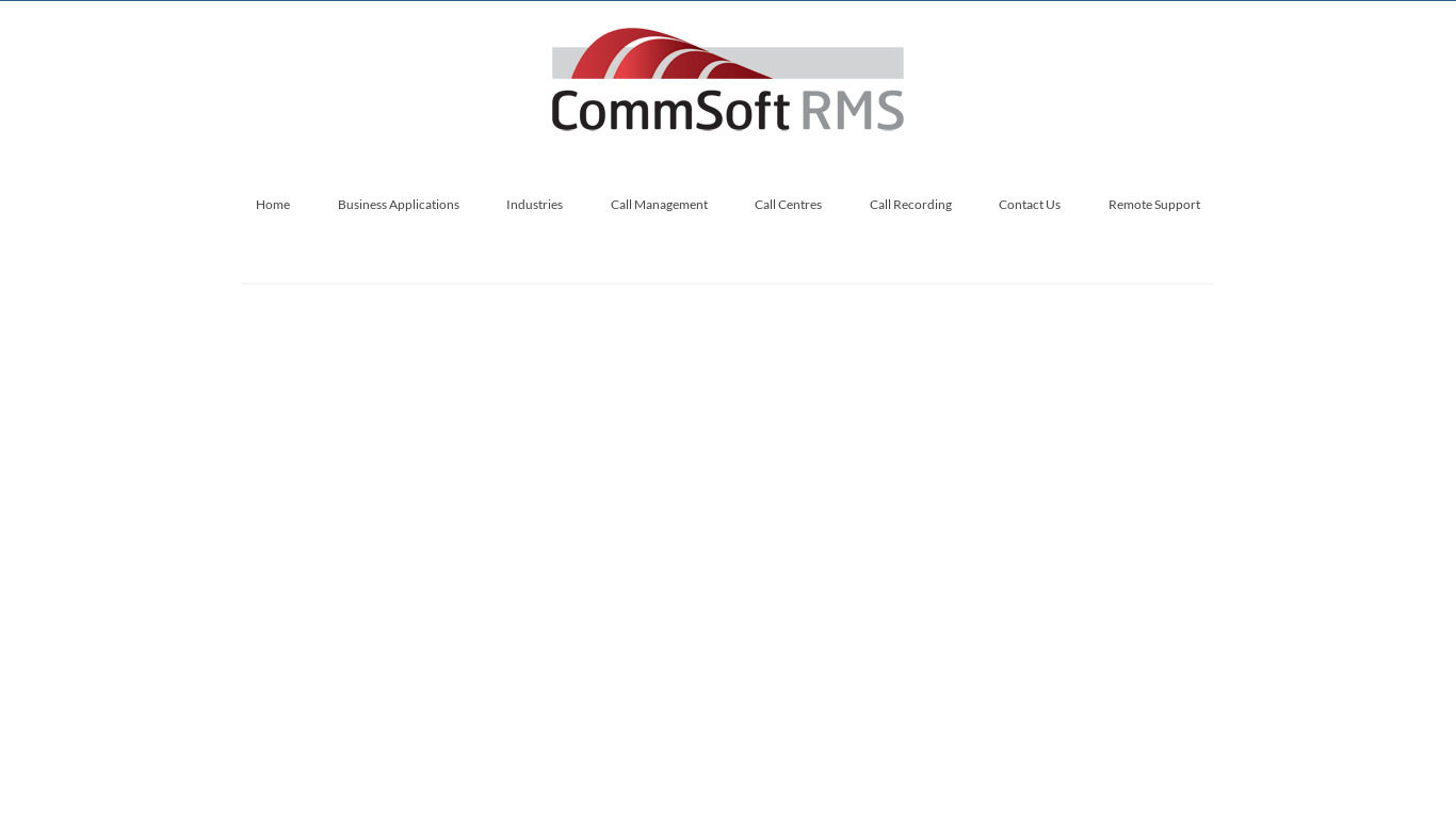 CommsOffice Express Landing page