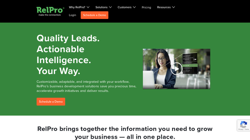 RelPro Landing Page