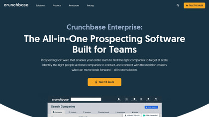 Crunchbase Enterprise image