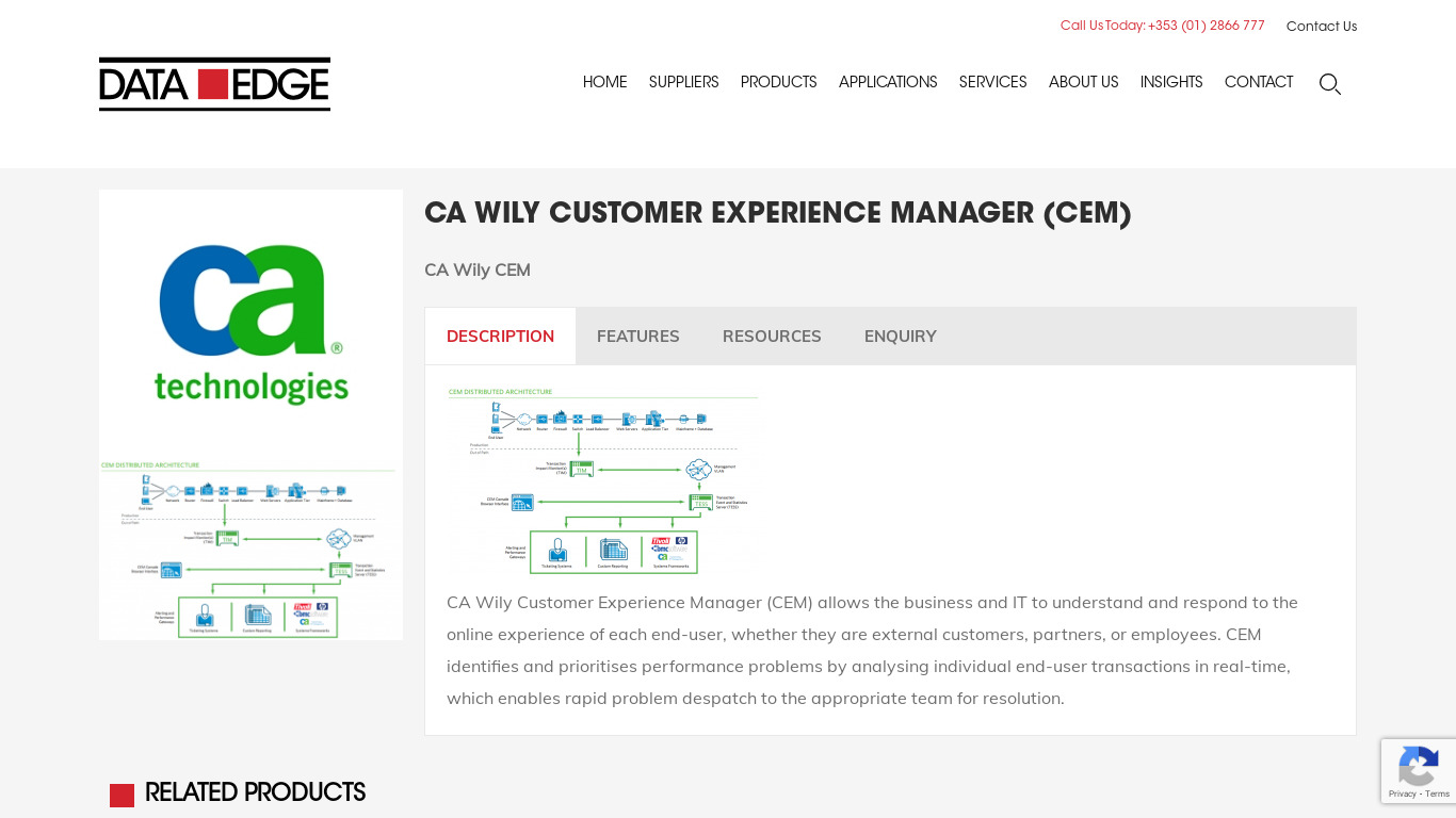 AppDynamics VS CA Wily CEM compare differences reviews