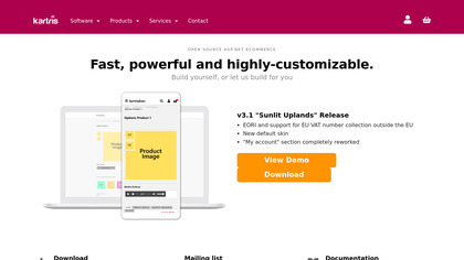 Kartris ASP.NET E-commerce image