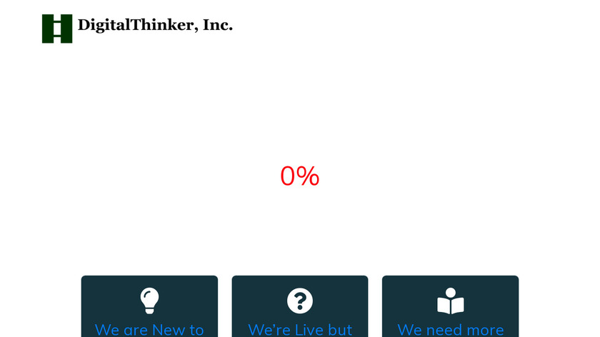 DigitalThinker Landing Page