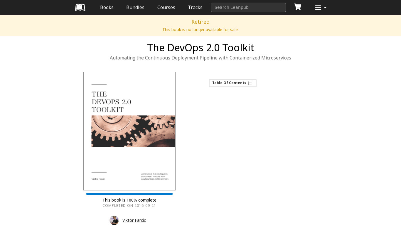 The DevOps 2.0 Toolkit Landing page