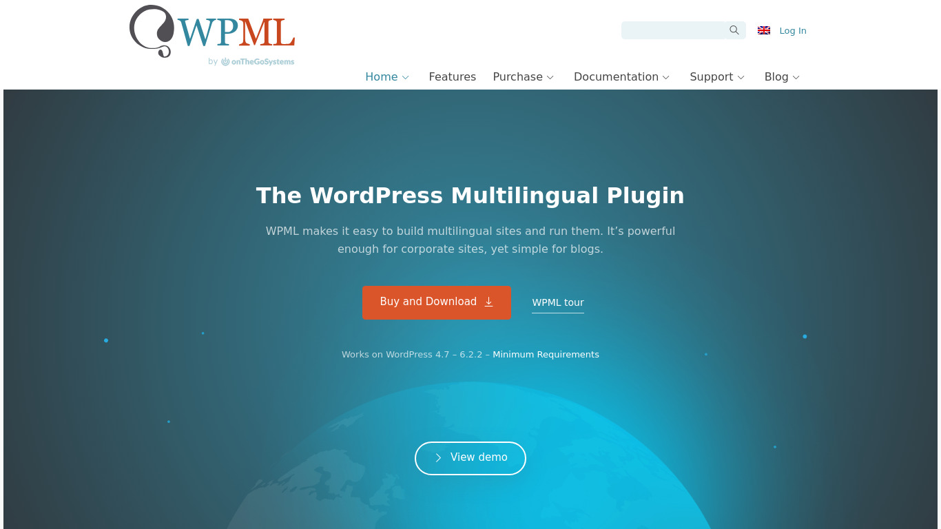 WPML Landing page