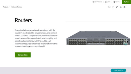 Juniper Enterprise Routers image