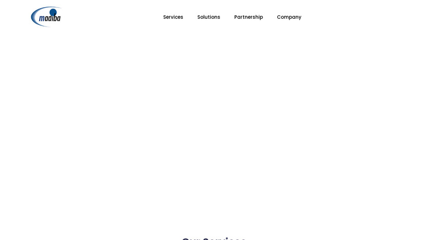 Madiba Landing Page