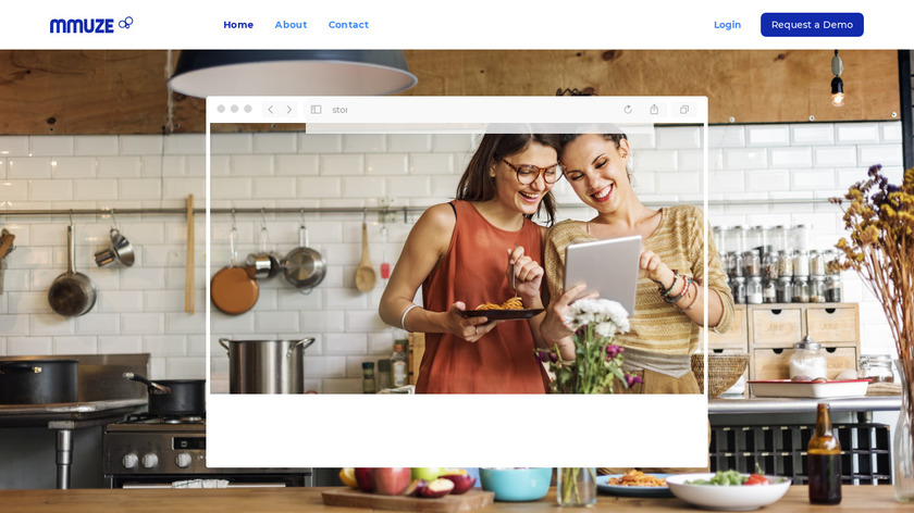 Mmuze Landing Page