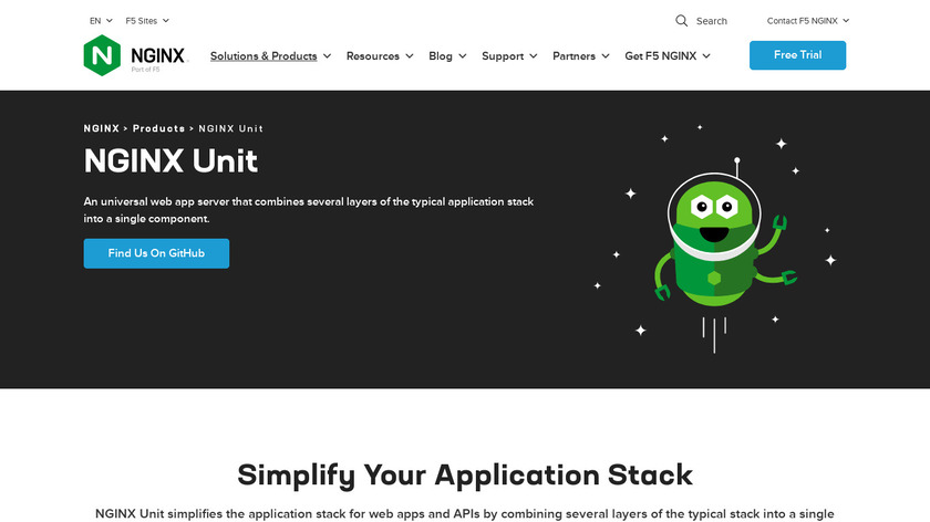 NGINX Unit Landing Page