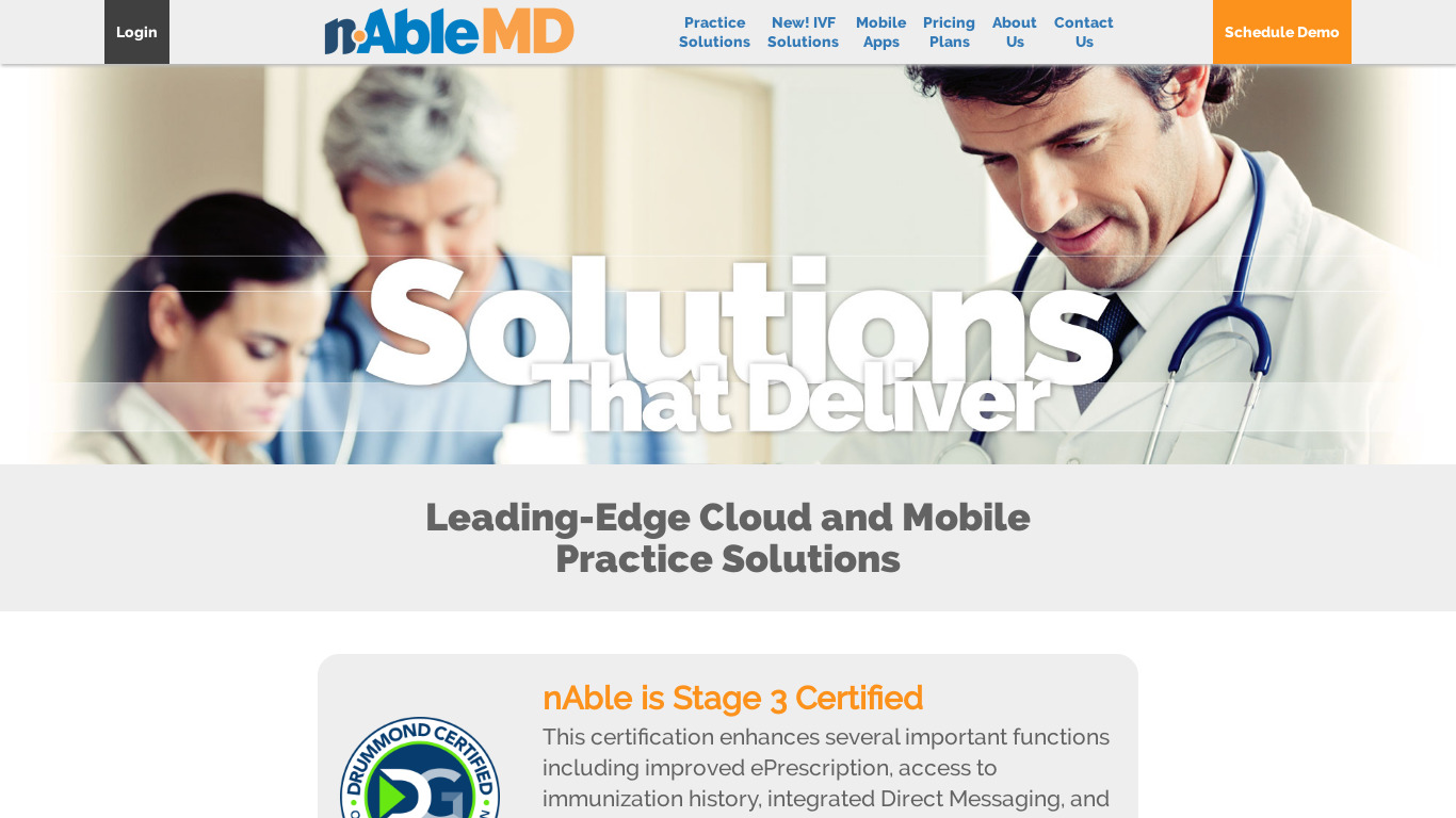 nAbleMD Landing page