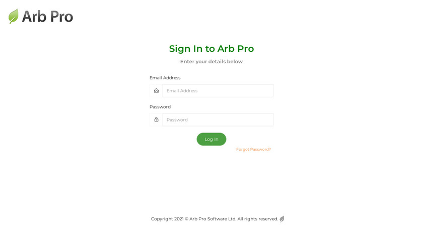 Arb Pro Landing Page