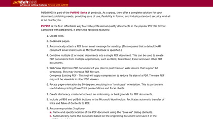 pdfEdit995 image