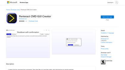 Penteract CMD GUI Creator image