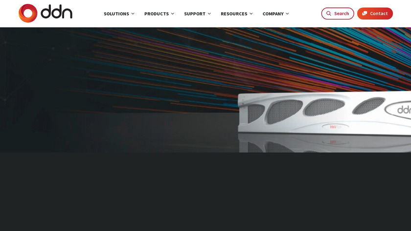 Tegile Landing Page