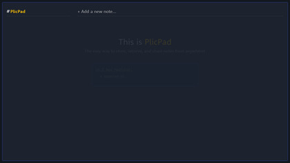PlicPad image