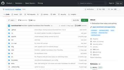 Nextcloud Notes image