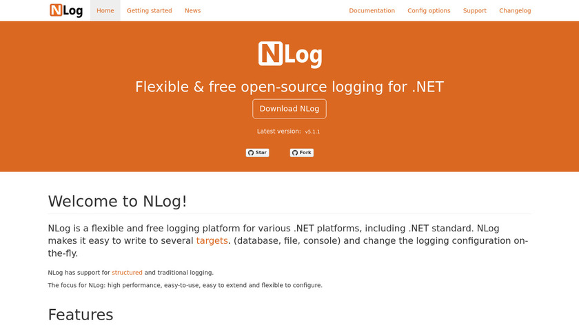 NLog Landing Page