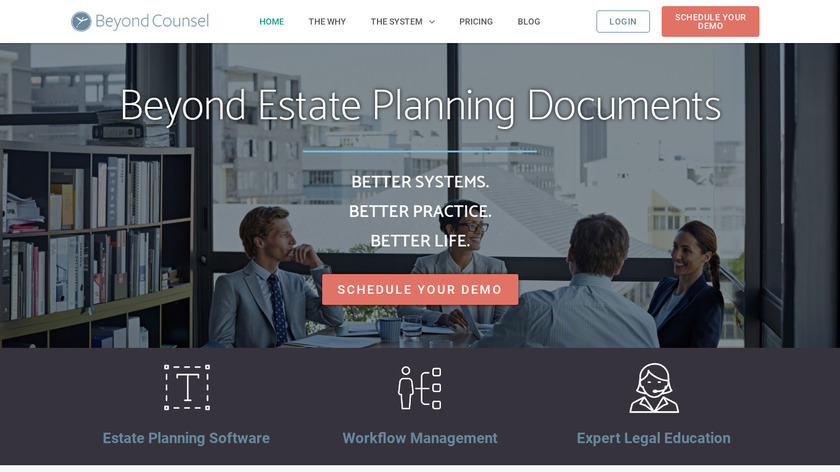 Practical Planning System Landing Page