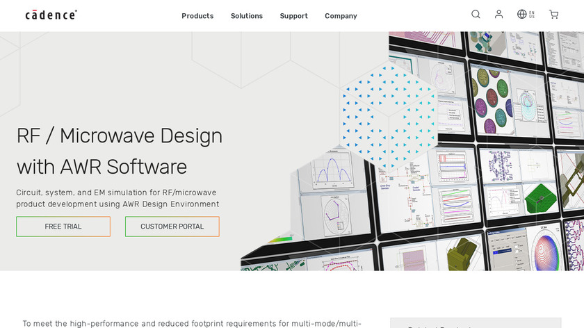 NI AWR Design Environment Landing Page