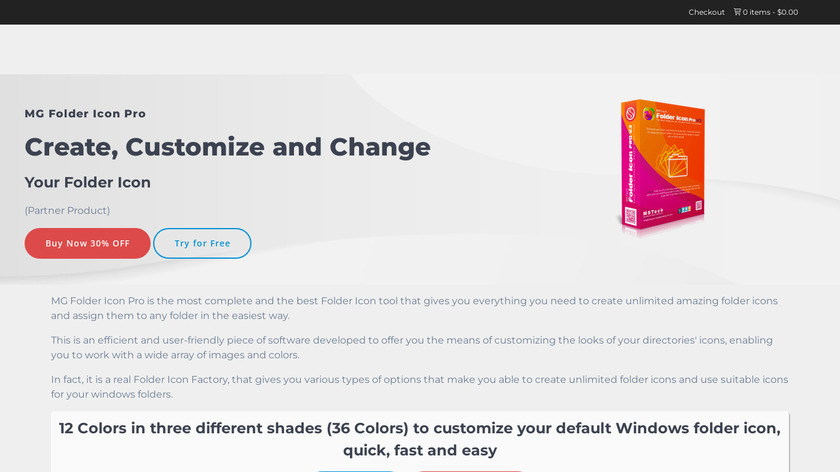 MSTech Folder Icon Landing Page