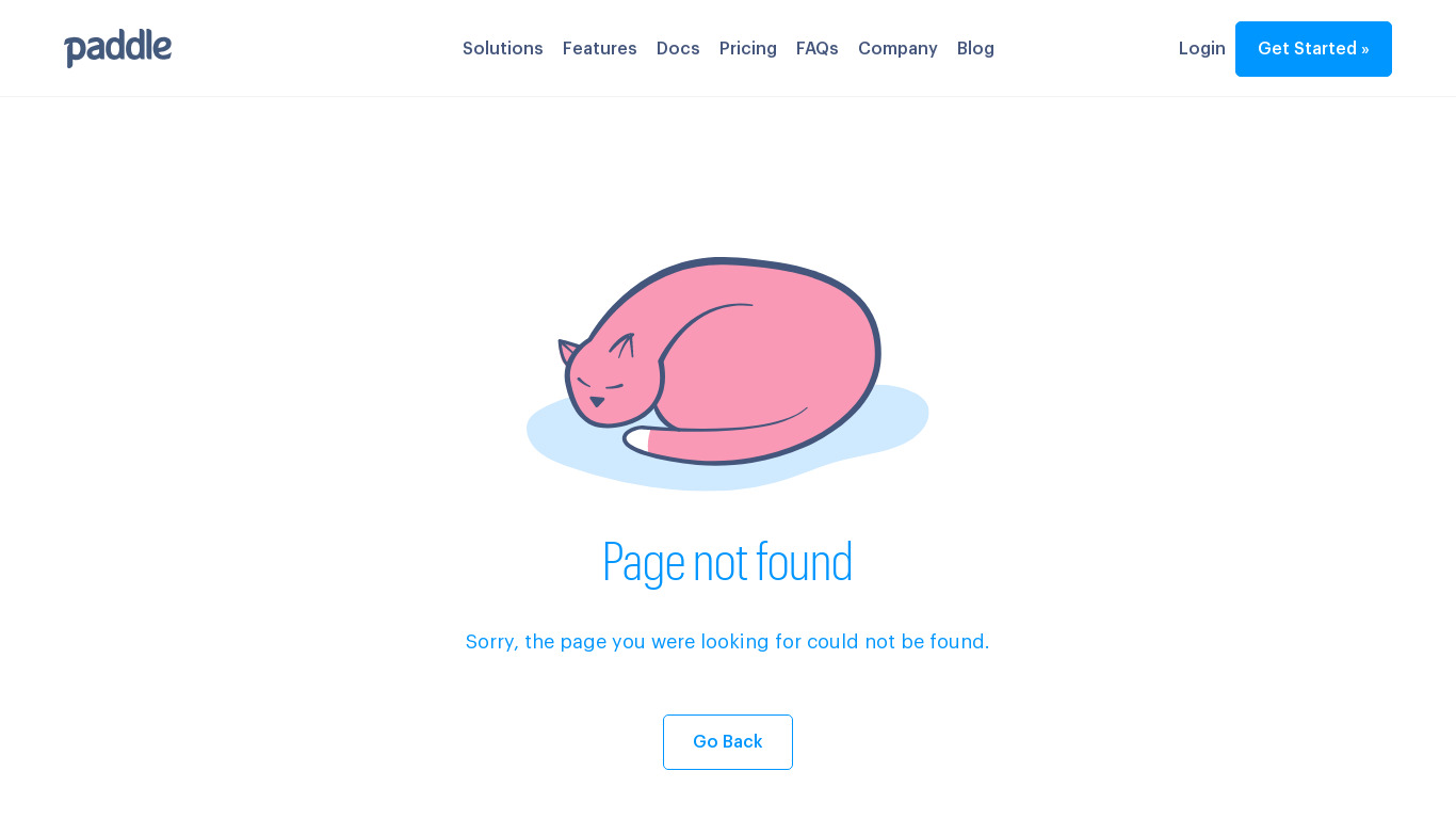 paddle.com PDF Squeezer Landing page
