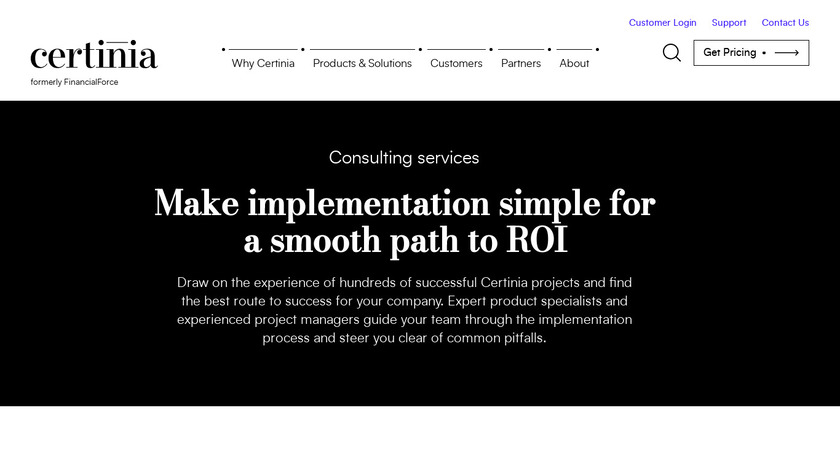VFP Consulting Landing Page