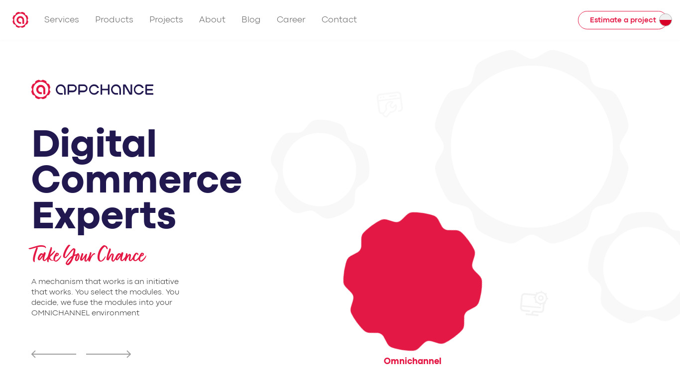 Appchance Landing page