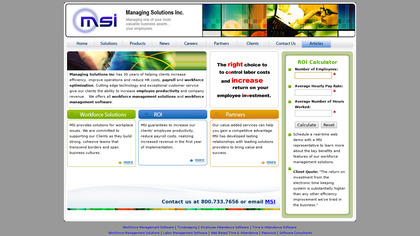 MSI Workforce Management image