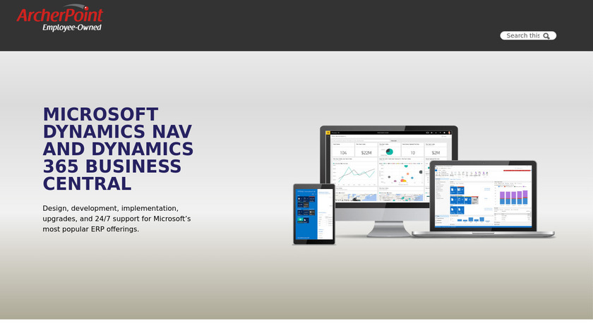 ArcherPoint Landing Page