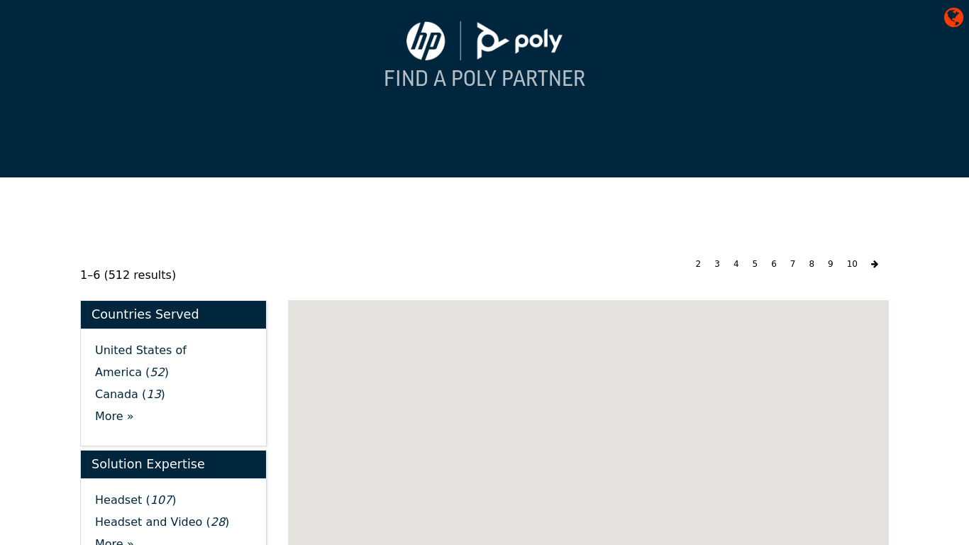 Polycom SoundPoint IP Landing page