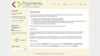 Pygments image