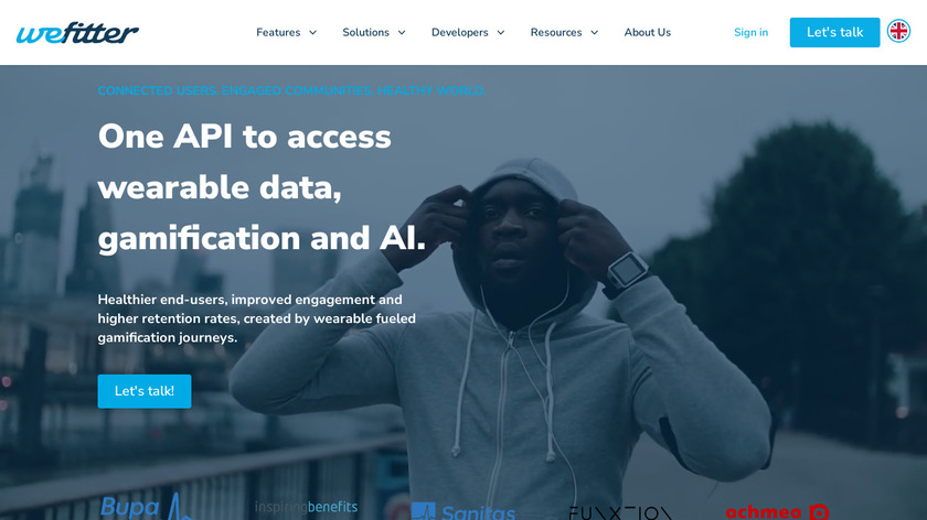 WeFitter Landing Page