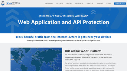 Total Uptime Web Application Firewall image