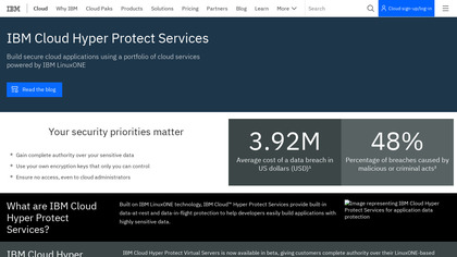 IBM Hyper Protect Services image